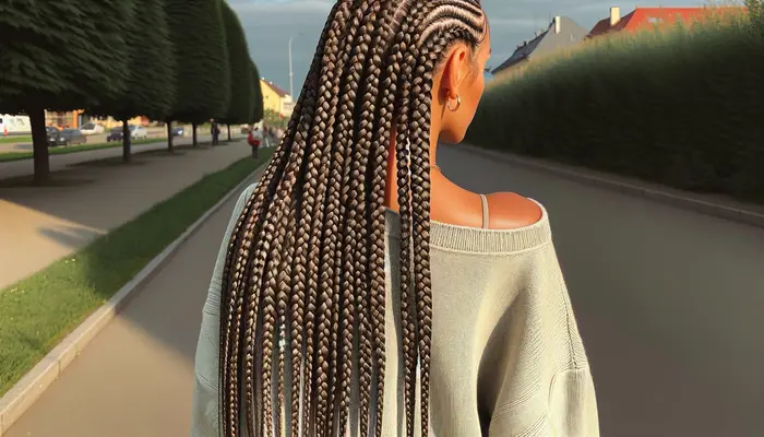 knotless box braids