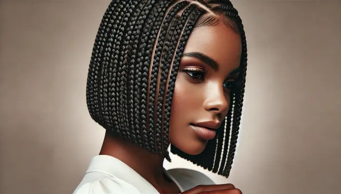 Neat Small Box Braids