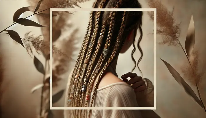 Small Boho Box Braids