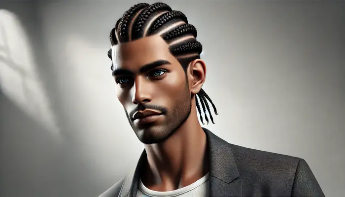 Small Box Braids Men