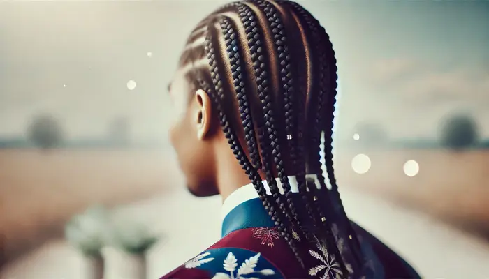 Small Knotless Box Braids