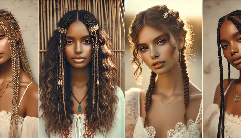 bohemian box braids vs goddess box braids